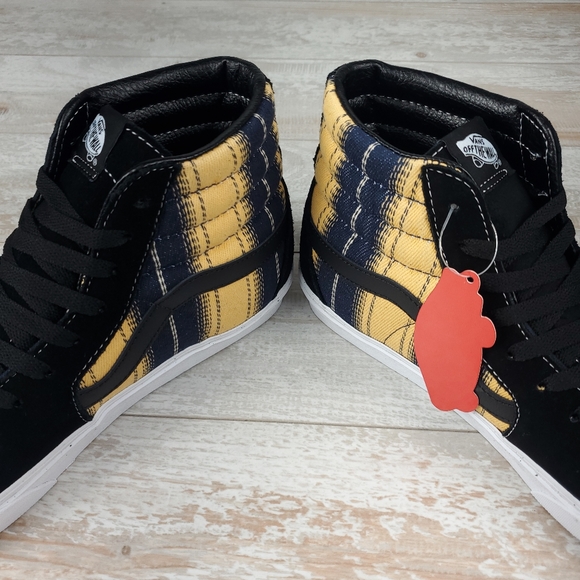 Vans SK8-Hi Denim Stripes Black/True White - Picture 4 of 7